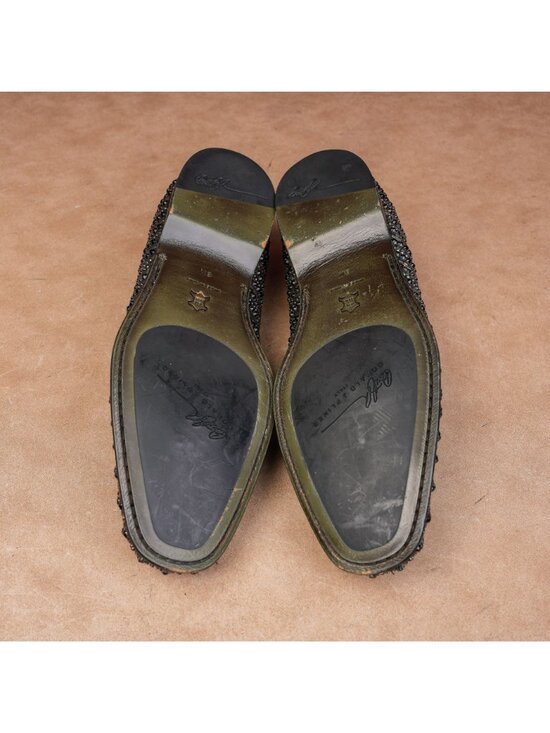Donald Pliner Signature Men Pascow Rhinestones Embellishment Slip-on loafer sz 8 main image 4